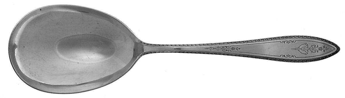 Argosy (Silverplate, 1926) Solid Salad Serving Spoon by International Silver-1