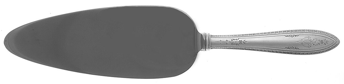 Argosy (Silverplate, 1926) Pie Server with Silverplate Blade by International Silver-1