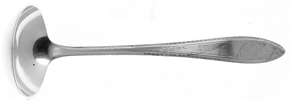 Argosy (Silverplate, 1926) Solid Piece Cream Ladle by International Silver-1