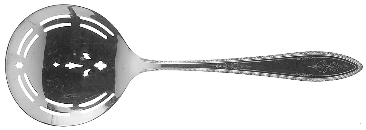 Argosy (Silverplate, 1926) Tomato Server, Solid Piece by International Silver-1