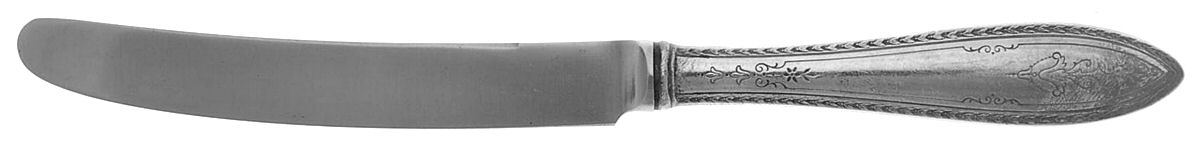 Argosy (Silverplate, 1926) Breakfast Knife with Stainless Blade by International Silver-1