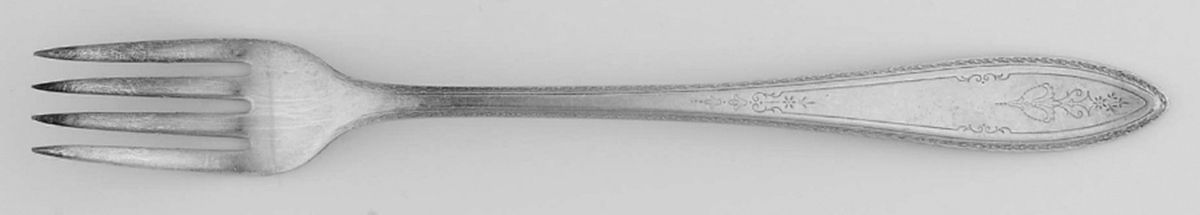 Argosy (Silverplate, 1926) Grille Fork (Viande) by International Silver-1