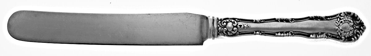Argyle (Silverplate, 1913) Old French Hollow Knife by International Silver-1