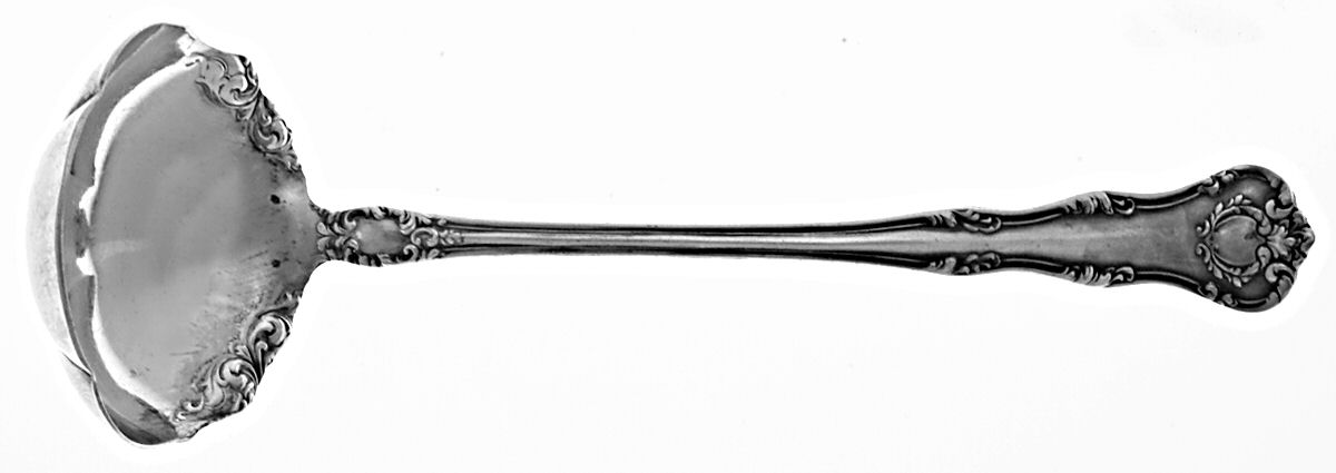 Argyle (Silverplate, 1913) Solid Piece Cream Ladle by International Silver-1