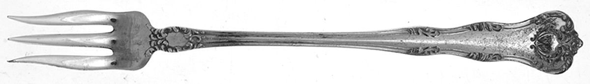 Argyle (Silverplate, 1913) Cocktail/Seafood Fork by International Silver-1