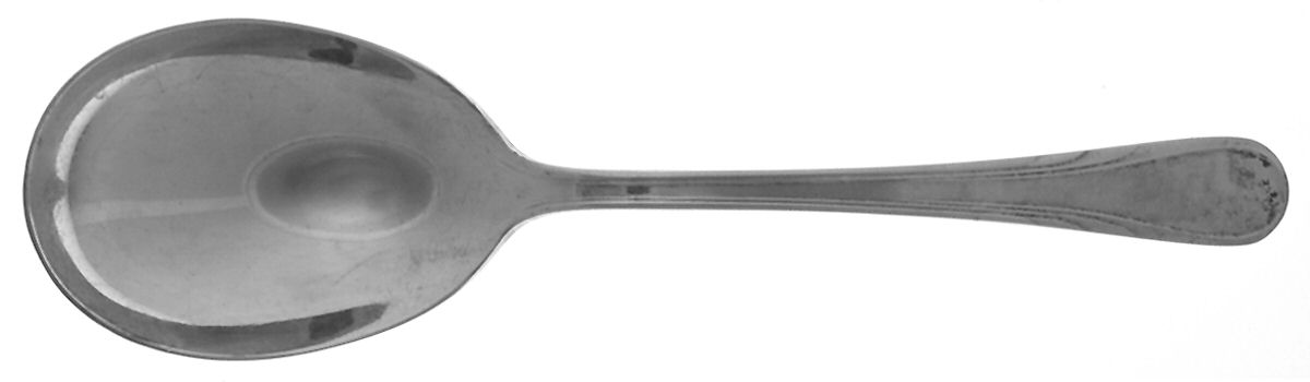 Argyle (Silverplate, 1938) Solid Smooth Casserole Spoon by International Silver-1