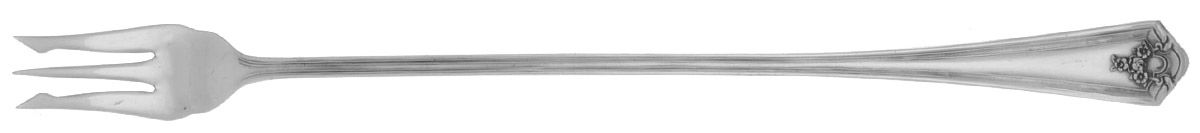 Ashland (Silverplate, 1914) Long Handle Pickle/Olive Fork by International Silver-1