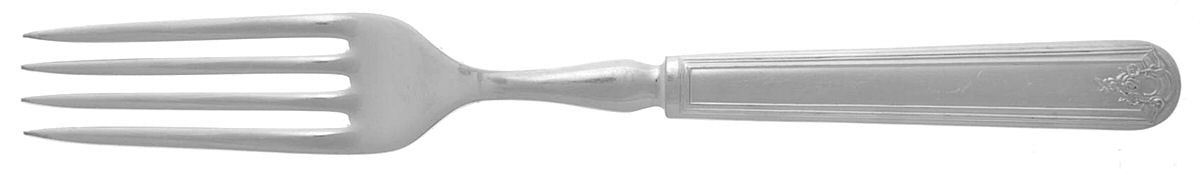 Ashland (Silverplate, 1914) Indented Solid Handled Fork by International Silver-1