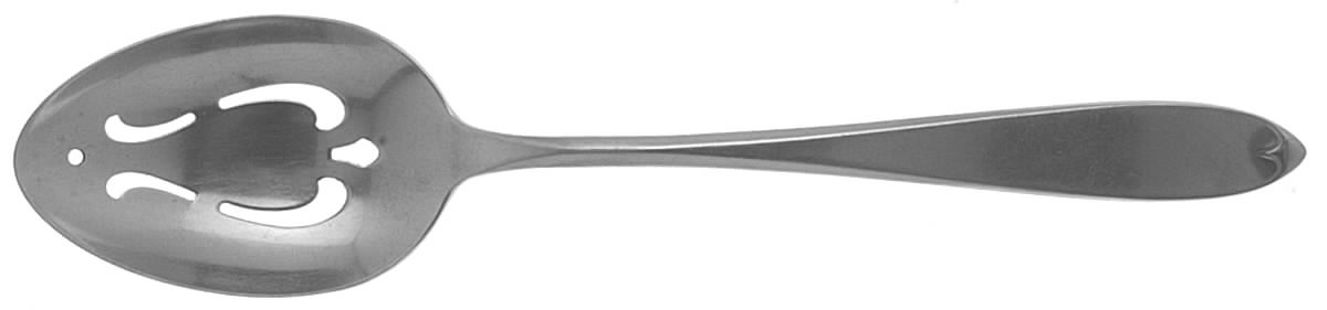 Ashford (Stainless) Pierced Tablespoon (Serving Spoon) by International Silver-1