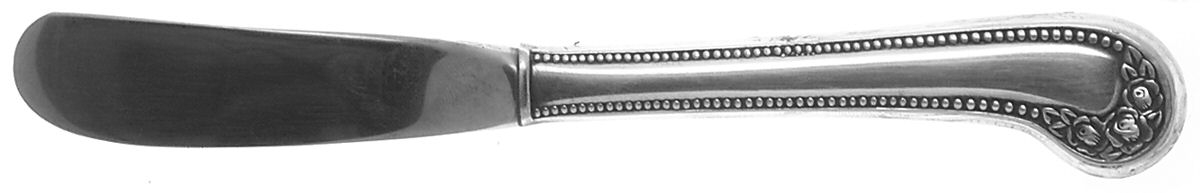 Ashford (Silverplate, 1981) Butter Spreader Hollow Hdl-Paddle/Stainless Blade by International Silver-1
