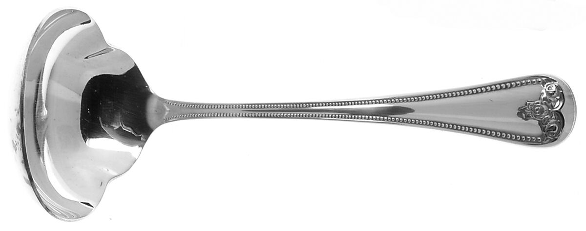 Ashford (Silverplate, 1981) Solid Gravy Ladle by International Silver-1