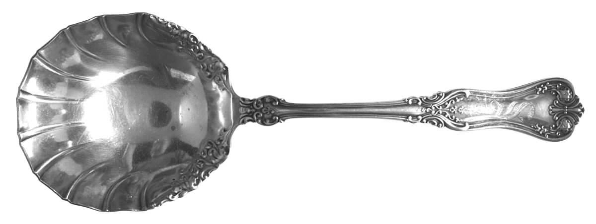 Ashford (Silverplate, 1905) Solid Shell Casserole Spoon by International Silver-1