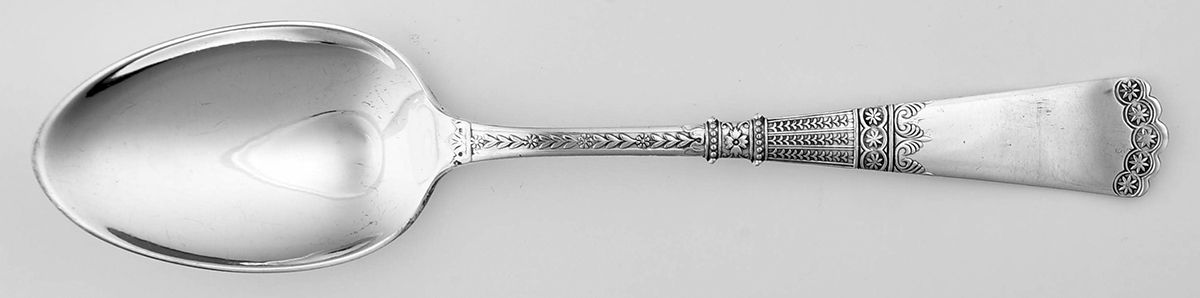 Athens (Silverplate, 1884) Tablespoon (Serving Spoon) by International Silver-1