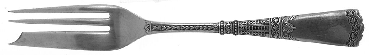 Athens (Silverplate, 1884) Pastry Fork by International Silver-1