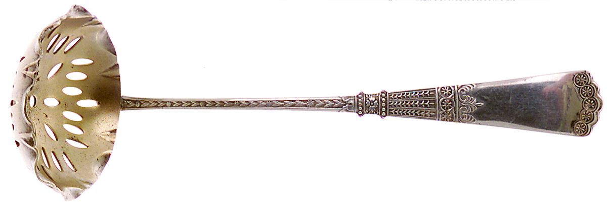 Athens (Silverplate, 1884) Large Sugar Sifter by International Silver-1