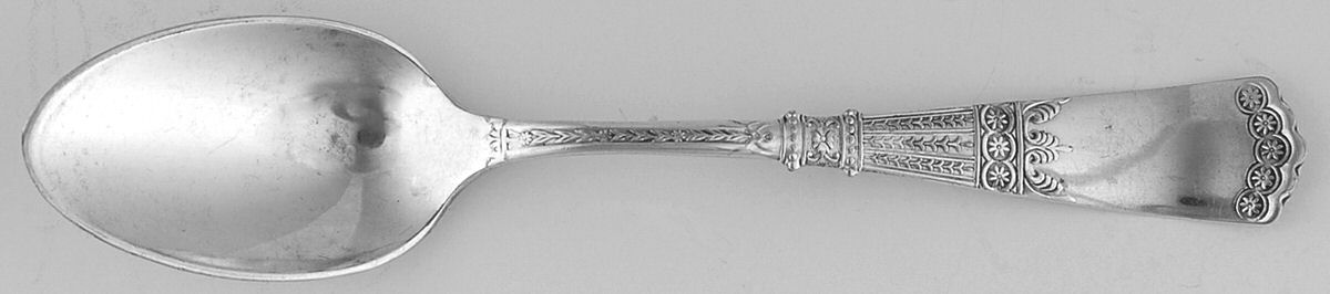 Athens (Silverplate, 1884) Five O'Clock Teaspoon by International Silver-1