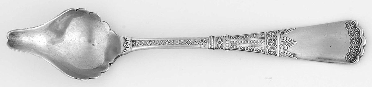 Athens (Silverplate, 1884) Fruit/Orange Spoon by International Silver-1