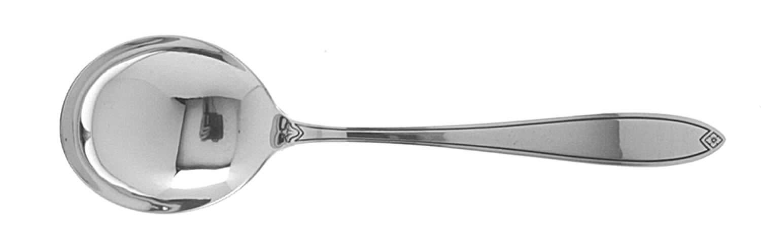 Autocrat (Sterling, 1923) Round Bowl Soup Spoon (Gumbo) by International Silver-1
