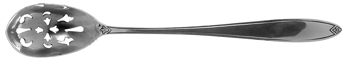 Autocrat (Sterling, 1923) Pierced Bowl Short Handle Olive Spoon by International Silver-1