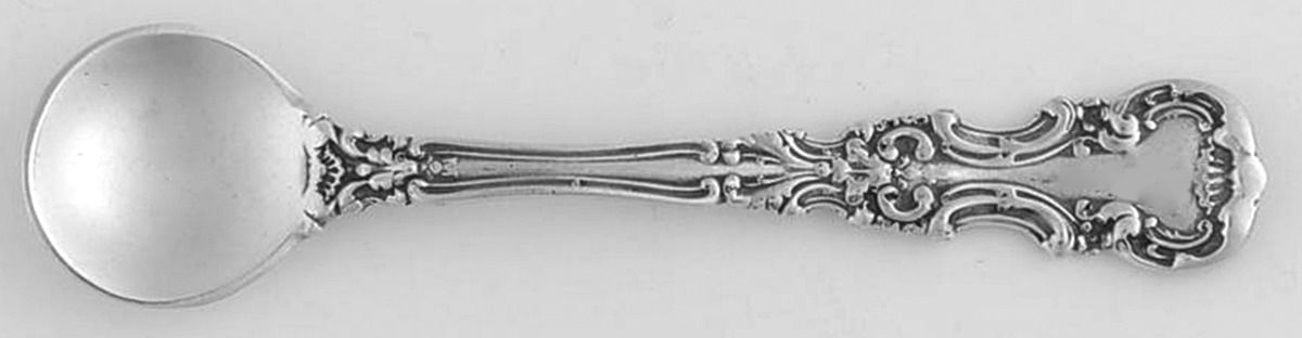 Avalon (Sterling, 1900) Individual Salt Spoon by International Silver-1
