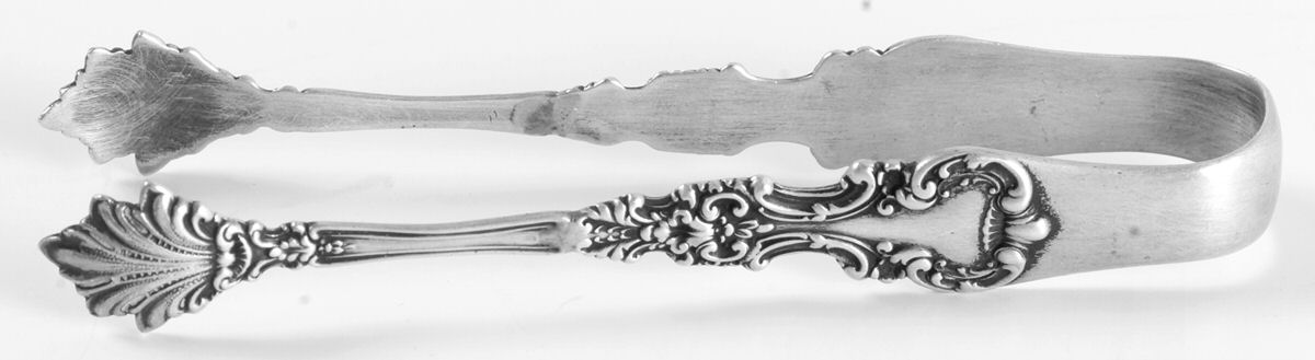 Avalon (Sterling, 1900) Small Sugar Tongs by International Silver-1