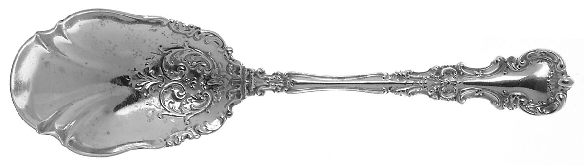 Avalon (Sterling, 1900) Preserve Spoon by International Silver-1