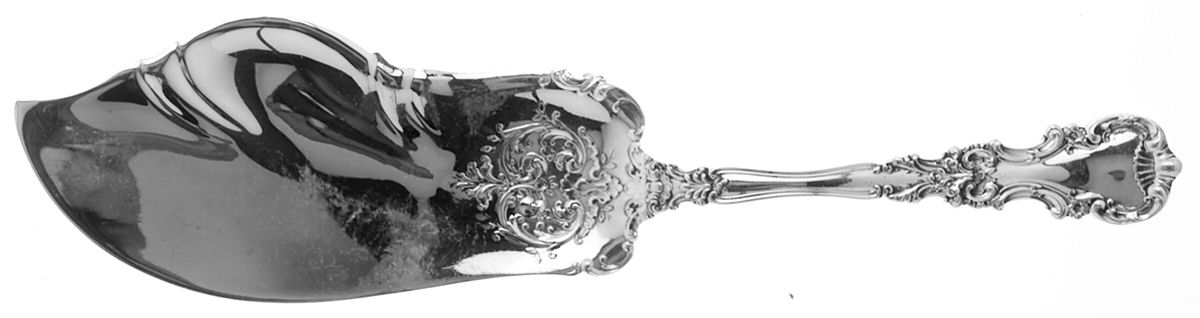 Avalon (Sterling, 1900) Large Solid Fish Serving Knife by International Silver-1