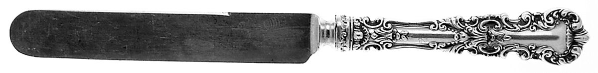Avalon (Sterling, 1900) Blunt Hollow Handle Knife W/Bolster by International Silver-1