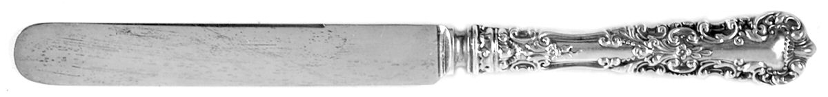 Avalon (Sterling, 1900) Blunt Hollow Table Knife with Bolster by International Silver-1