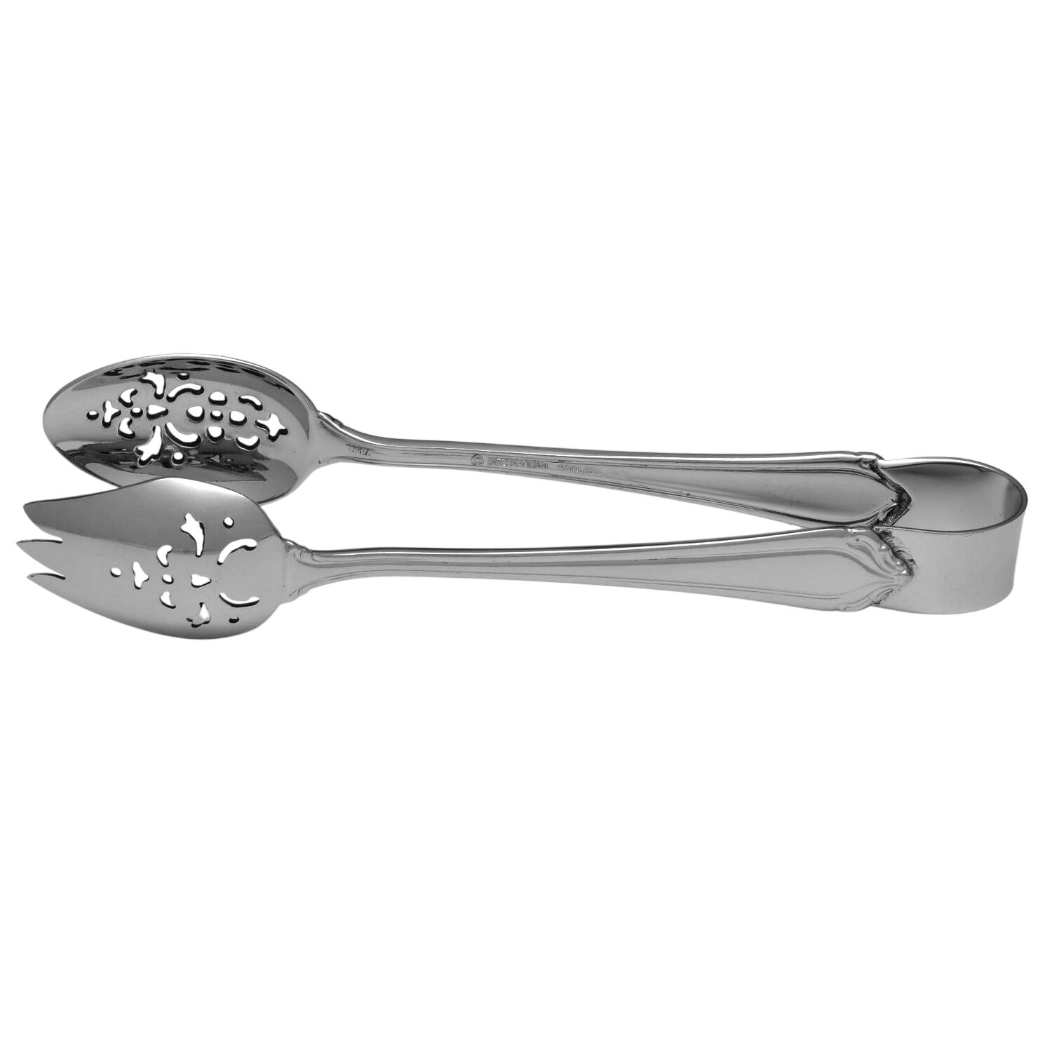 Avalon (Stainless) Ice Serving Tongs Small HC by International Silver-1