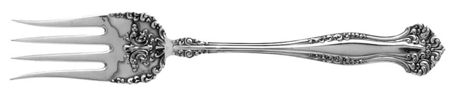 Avon (Silverplate, 1901) Large Chipped Beef Fork by International Silver-1