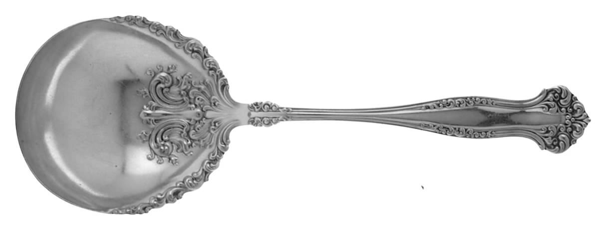 Avon (Silverplate, 1901) Solid Smooth Berry/Casserole Spoon by International Silver-1