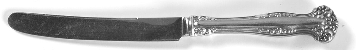 Avon (Silverplate, 1901) Orange Knife with Silverplate Blade by International Silver-1
