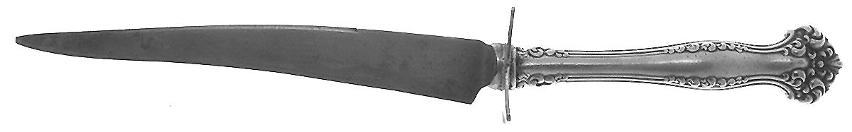 Avon (Silverplate, 1901) Small Steak Carving Knife with Stainless Blade by International Silver-1