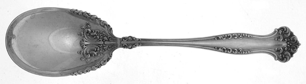 Avon (Silverplate, 1901) Preserve Spoon by International Silver-1
