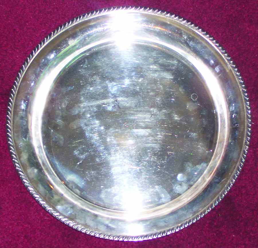 Avon (Silverplate, Hollowware) 12" Round Tray by International Silver-1