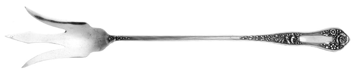 Beauty (Silverplate, 1909) Large Lettuce Serving Fork by International Silver-1