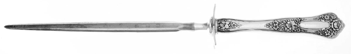 Beauty (Silverplate, 1909) Small Steel Rod Sharpener Knife by International Silver-1