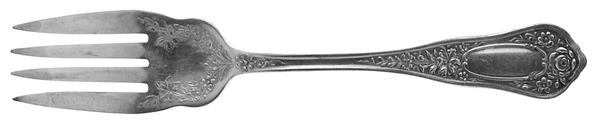 Beauty (Silverplate, 1909) Individual Salad Fork by International Silver-1