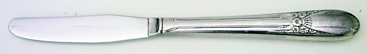 Beloved (Silverplate, 1940) Modern Hollow Grille Knife by International Silver-1