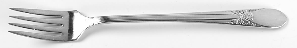 Beloved (Silverplate, 1940) Grille Fork (Viande) by International Silver-1