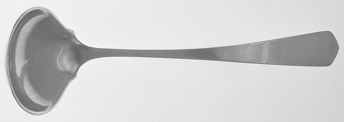 Berkeley (Sterling, 1915) Solid Piece Cream Ladle by International Silver-1
