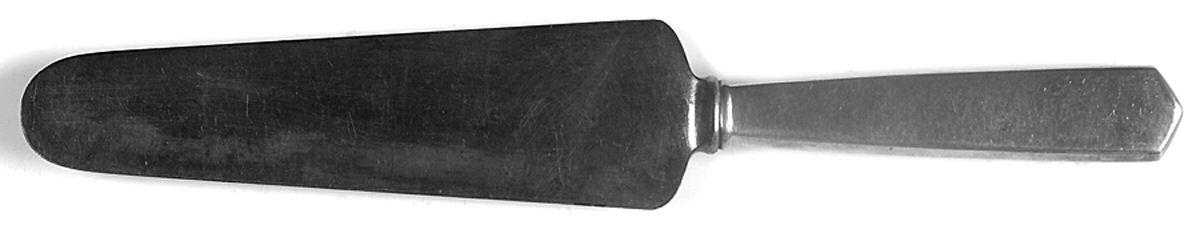 Berkeley (Sterling, 1915) Cake Server Silverplate Blade by International Silver-1