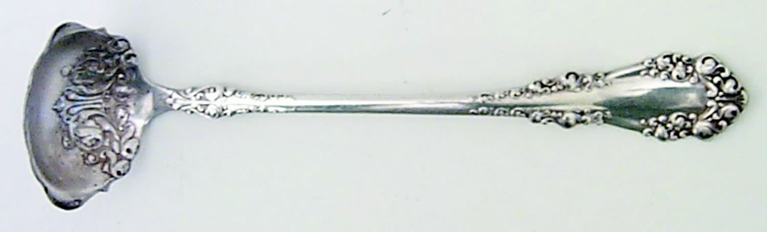 Berkshire (Silverplate, 1897) Solid Piece Cream Ladle by International Silver-1