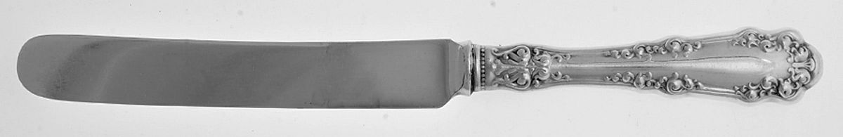 Berkshire (Silverplate, 1897) Old French Hollow Knife by International Silver-1