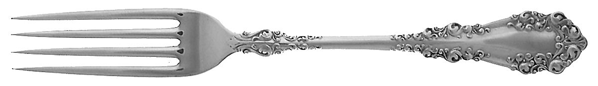 Berkshire (Silverplate, 1897) Fork by International Silver-1