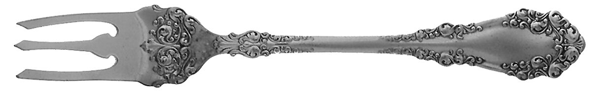 Berkshire (Silverplate, 1897) Old Style Pickle Fork by International Silver-1