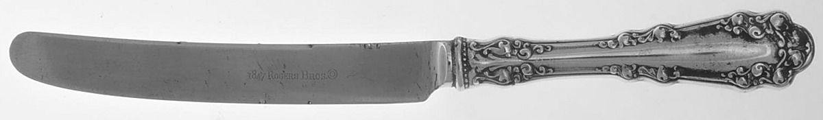 Berkshire (Silverplate, 1897) Individual Fruit Knife with Silverplate Blade by International Silver-1