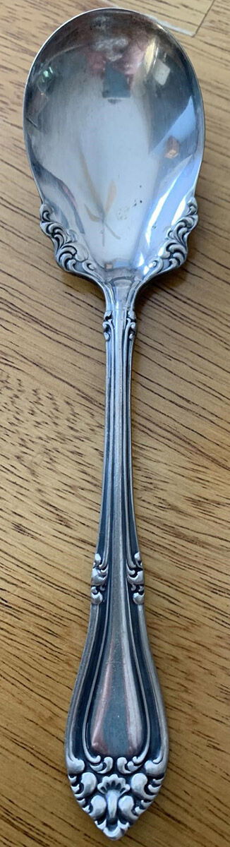 Berlin (Silverplate, 1889) Sugar Shell Spoon by International Silver-1