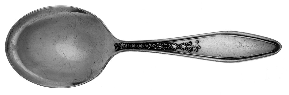 Betsy Ross (Silverplate, 1919) Straight Handle Baby Spoon by International Silver-1